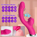 Tongue Licking Vibrator 2 In 1 For Women Sex Toys