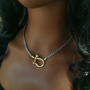 18K Gold Plated Stainless Steel Necklace