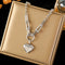 Heart Shape Pendant Necklace For Women