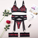 Christmas Uniform Underwear Set