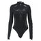 Women's High Collar Bodysuit