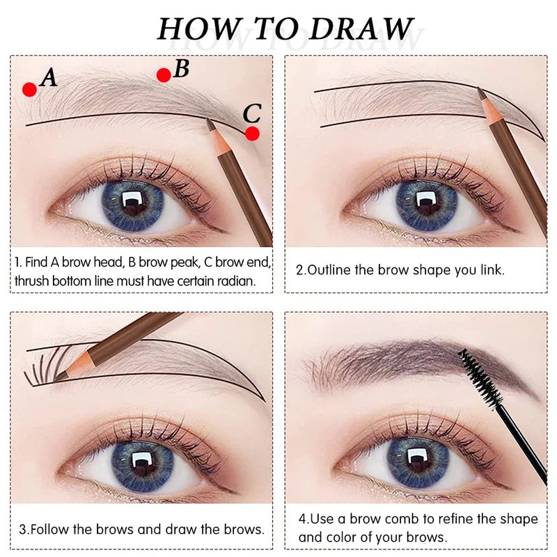 5pcs Professional Microblading Pencil