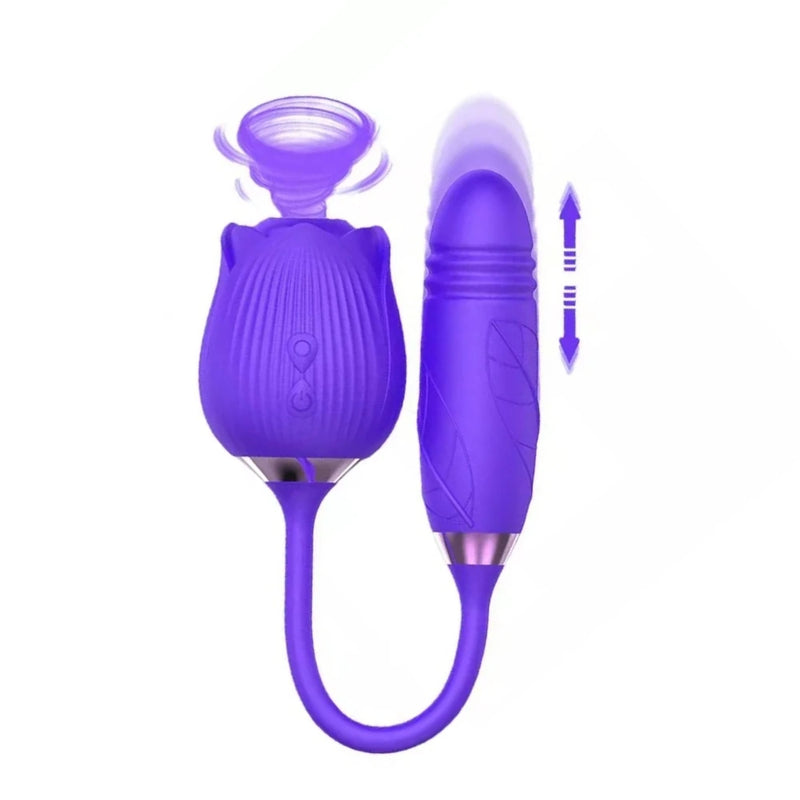 Rose Vibrator Vaginal Sex Toys for Women