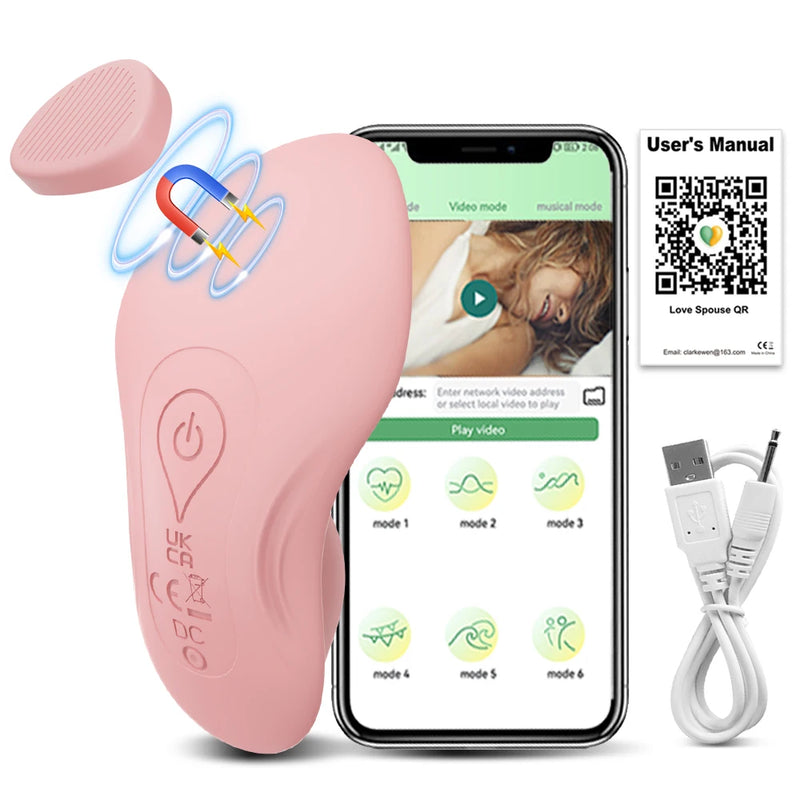 Vibrator APP Control Women Wearable Sex Toys