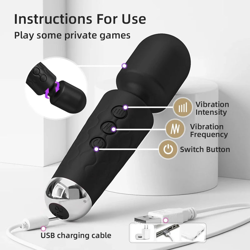 Powerful AV Vibrator for Women