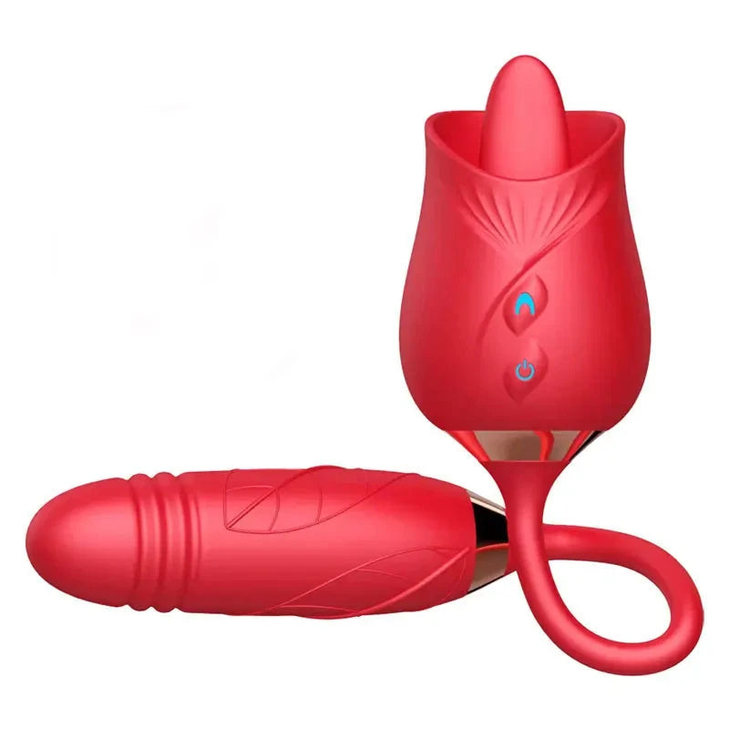 Rose Clitoris Suction Vibrator for Women