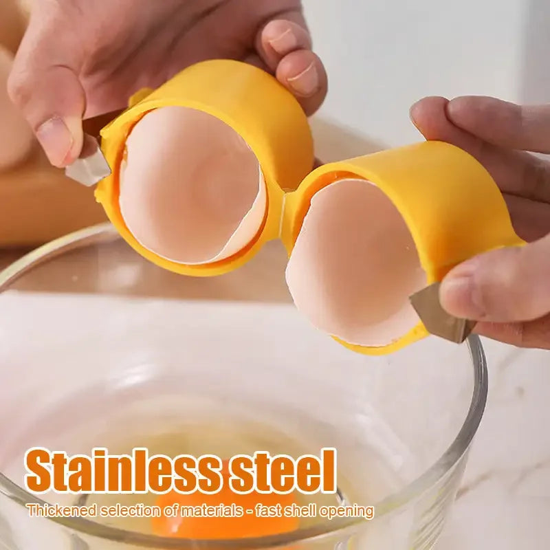 Portable Eggshell Opener Beater