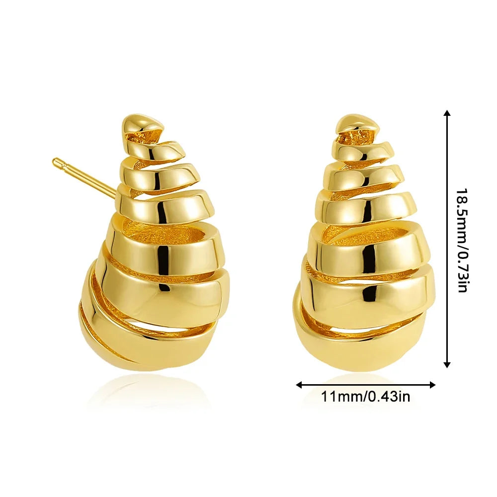 18K Gold Plated Earrings