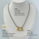 18K Gold Plated Stainless Steel Necklace