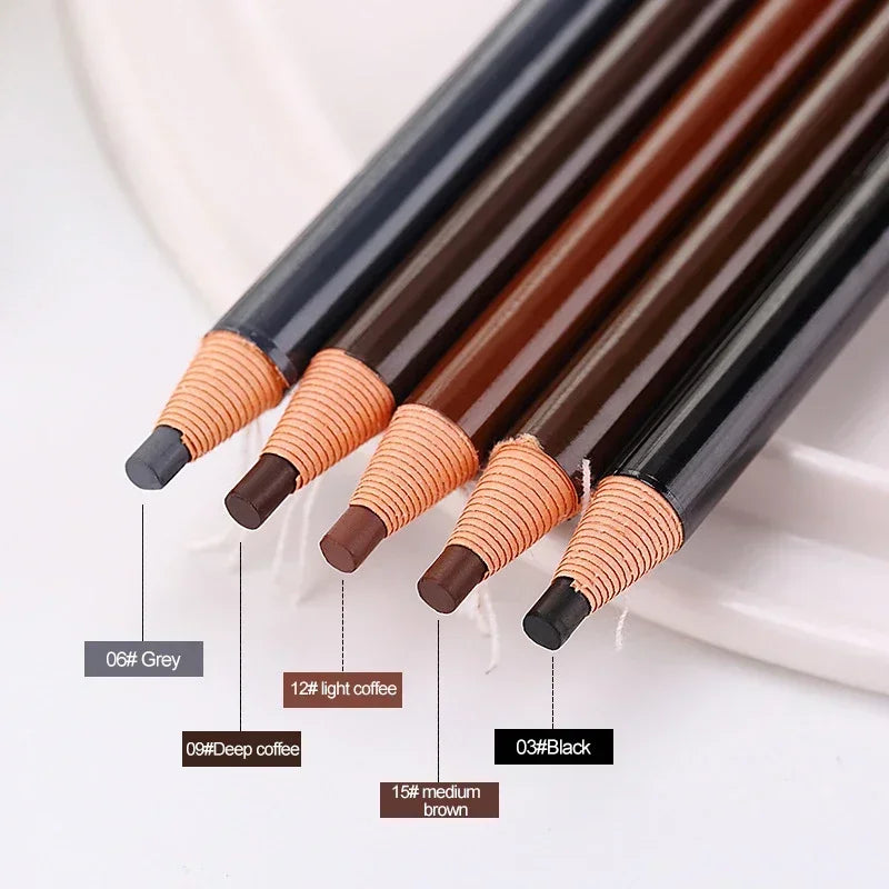 6 Colors Option Eyebrow Pencil