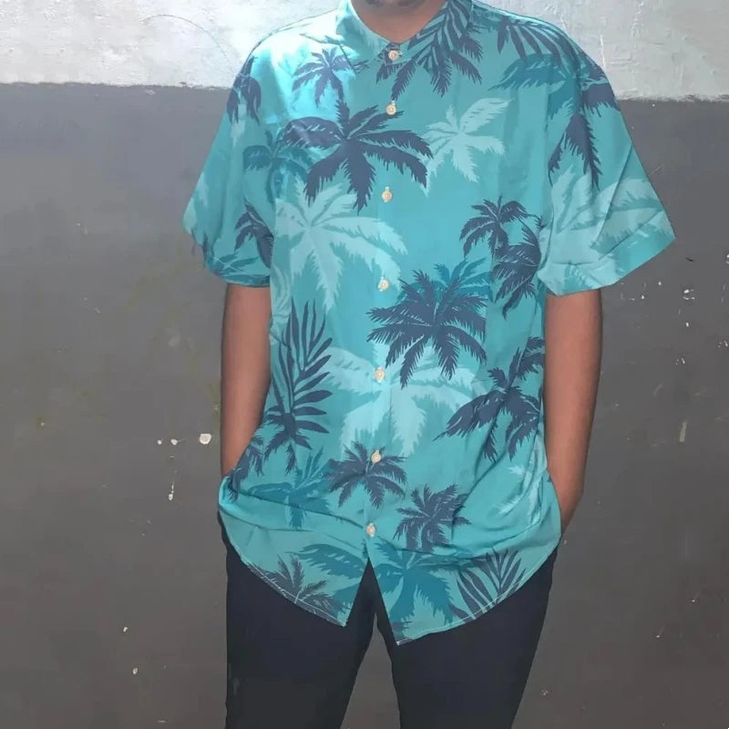 Summer Men Hawaiian Shirt