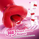 Rose Tongue Sucking Vibrator Sex Toy for Women