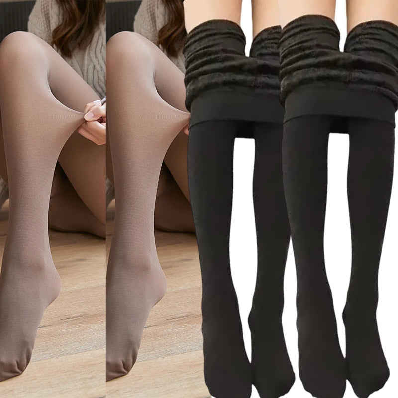 Girl Black Thicken Warm Pantyhose