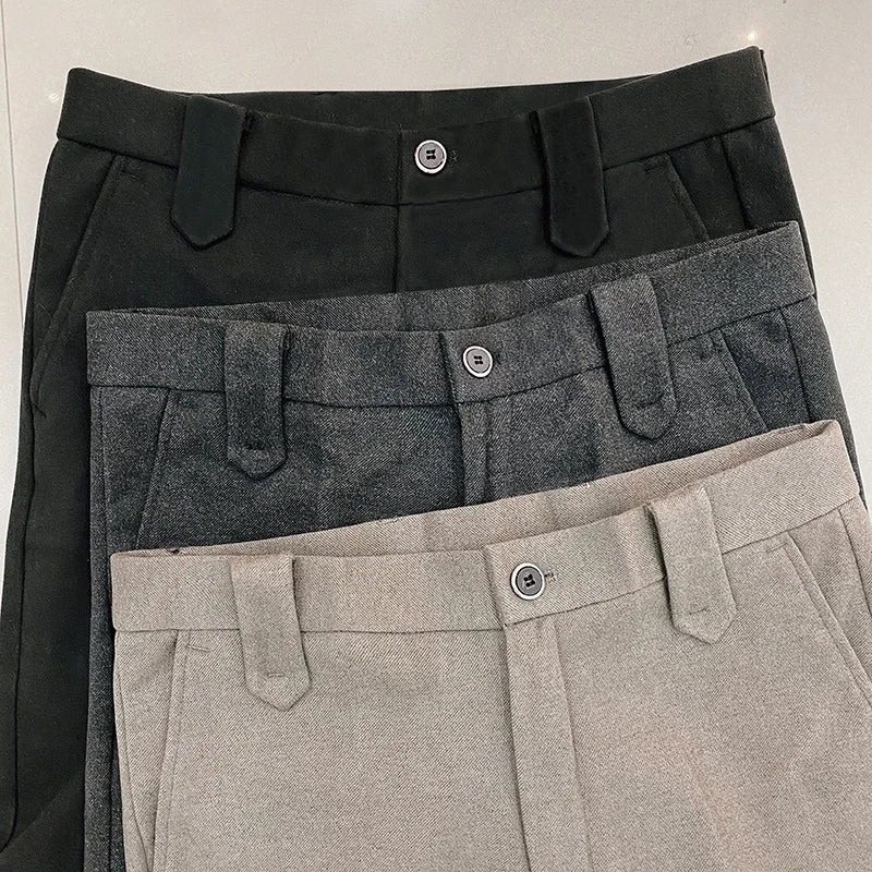 Woolen Suit Pants Elegant And Versatile