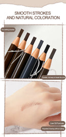 6 Colors Option Eyebrow Pencil