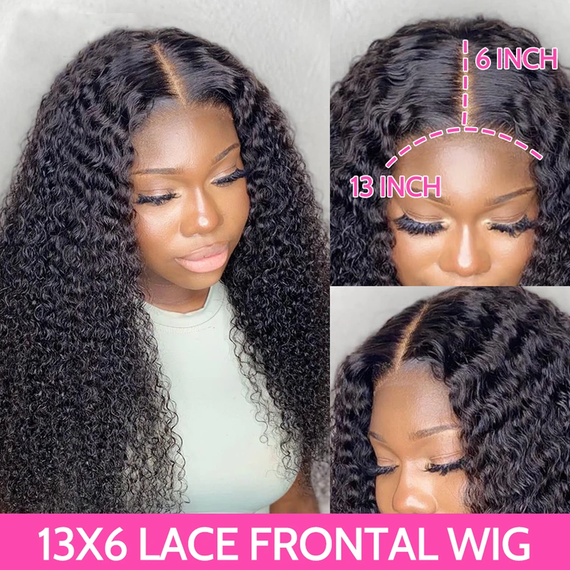 Women's Deep Wave Lace Frontal Wigs